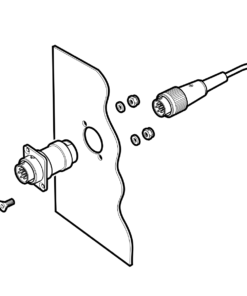 Alternative view of M043 Headset panel adaptor